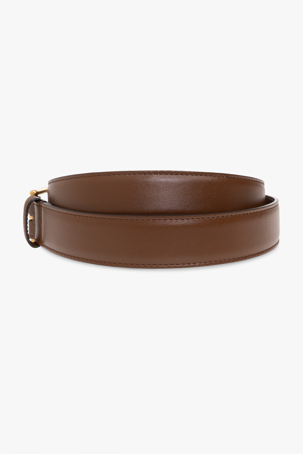 gucci silver ring | Brown Leather belt Gucci